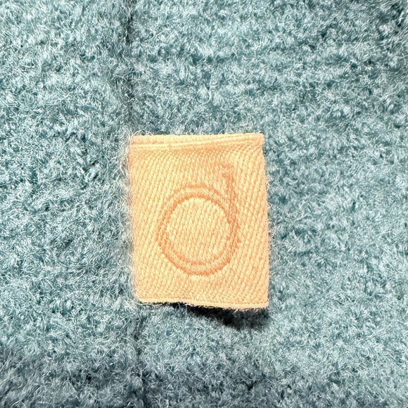 Disana Felix Wool Fleece Hooded Jacket Teal Blue Kids Size 110 116 5-6 Years - Picture 4 of 12